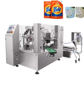 Rotary Spout Pouch Filling Machine for Laundry Detergent (Refill Pack)