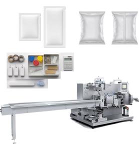 Automatic Pen & Stationery Flow Wrapping Machine with Euro Slot Punch