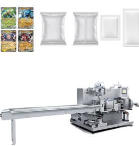Automatic TCG Booster Pack Wrapping Machine (Multi-Feeder System)